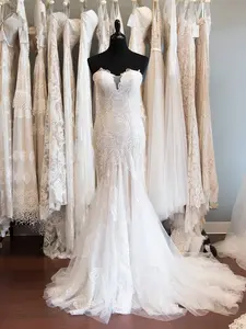 Fit and flare wedding dress
