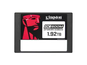 Kingston SEDC600ME/1920G DC600ME 1.92 TB Solid State Drive - 2.5" Internal - SATA (SATA/600) - Mixed Use - Server, Data Center Device Supported - 1 DWPD-3504 TB TBW-Hot Pluggable - 256-bit Encryption