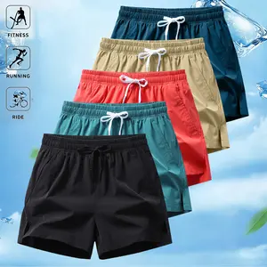Men's printed sports casual shorts, breathable and quick-drying trendy fitness shorts, ideal for summer workouts, great Valentine's Day gift