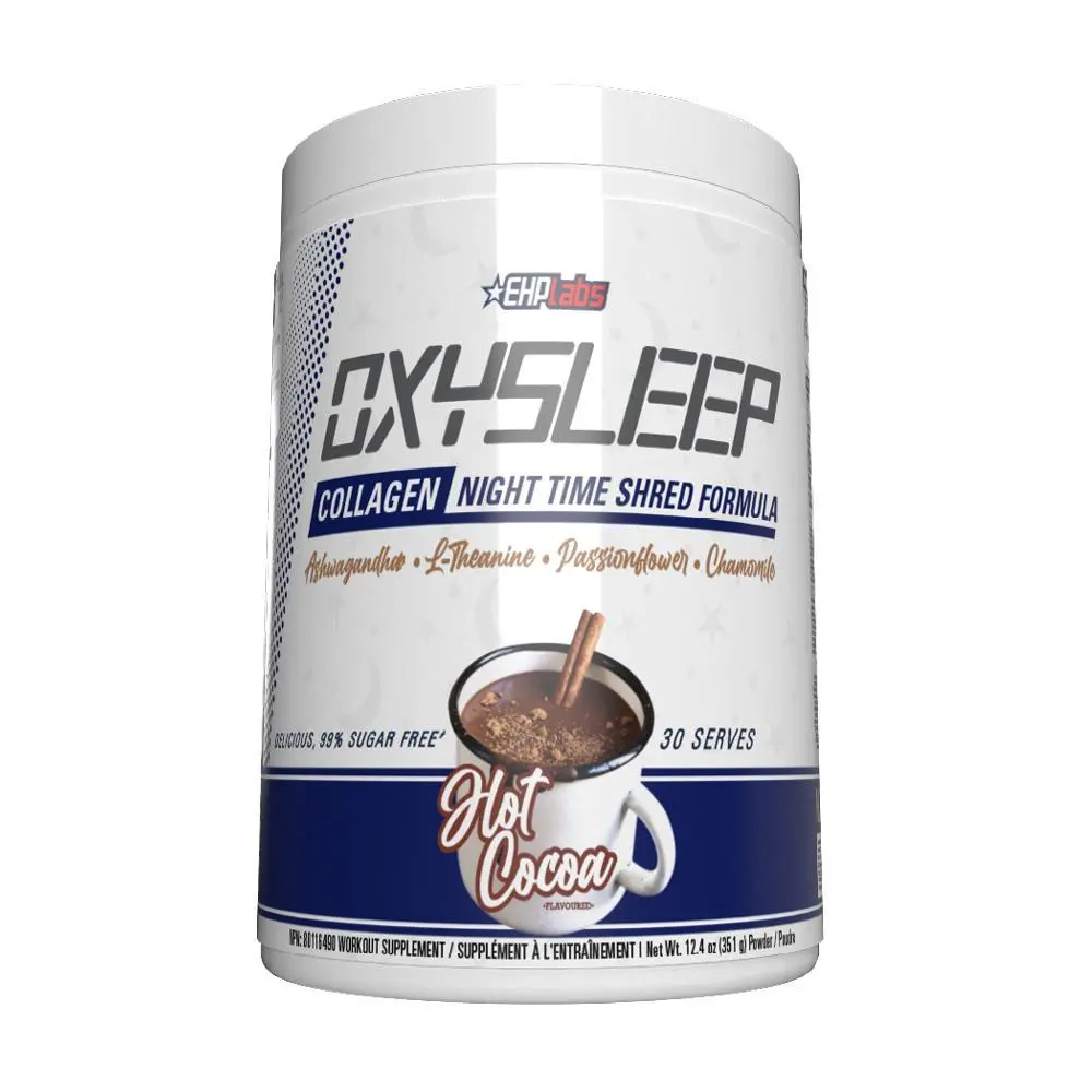 OxySleep Night Recovery Powder | 30 Servings | Collagen + Ashwagandha + Magnesium | L-Theanine & Chamomile | Night-Time Sleep & Recovery Support