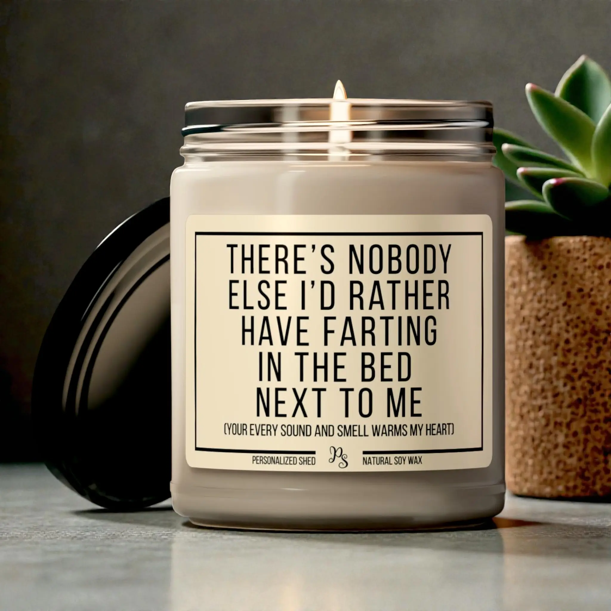 No Body Else Soy Candle, Valentine's Day Gift, Candle for Him, Anniversary Present, Birthday Present, Boyfriend Gifts, Funny Candle