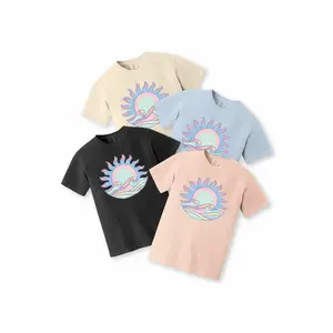 MTO Pastel Sun Comfort Colors Ringspun Short Sleeve Shirt