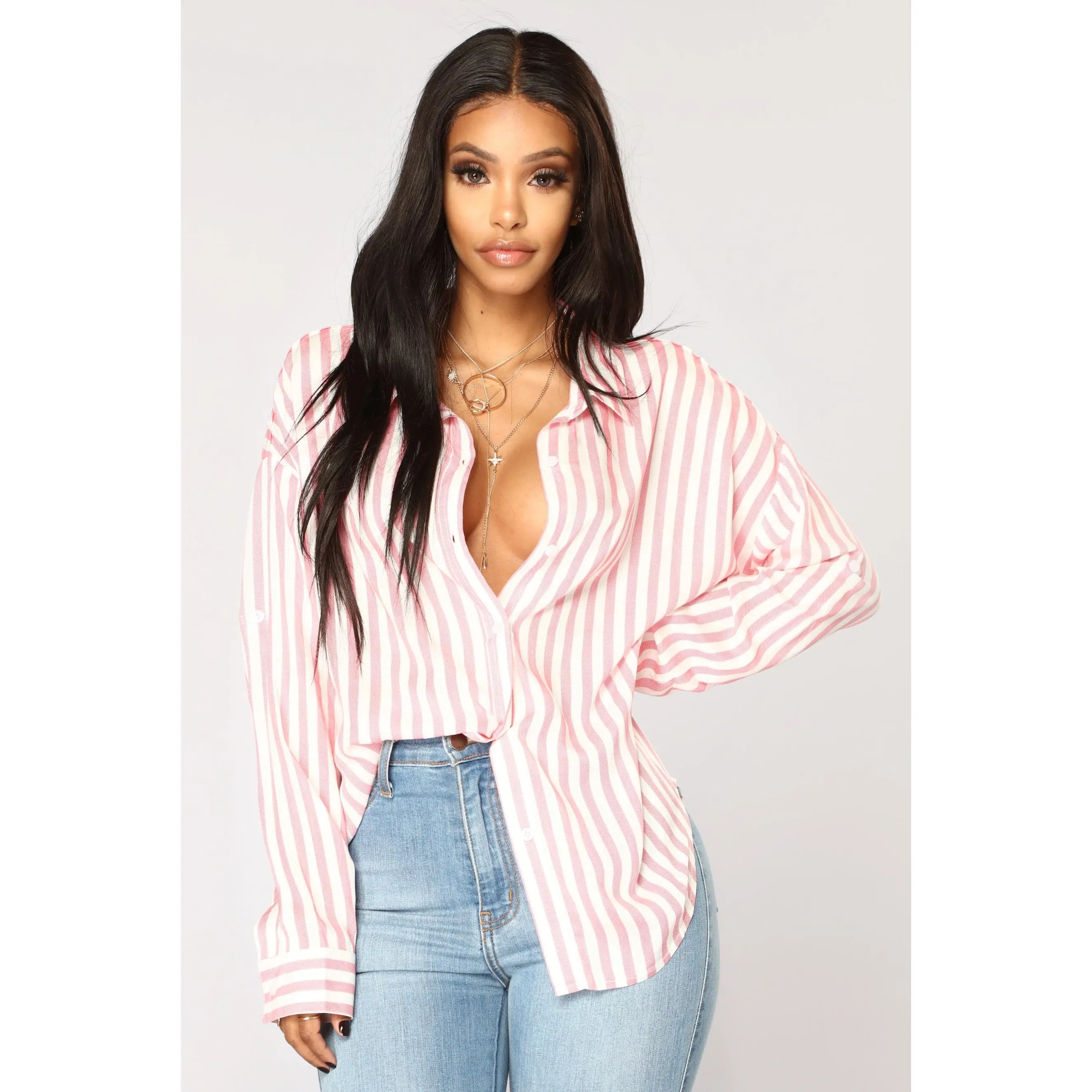 Playin' Games Long Sleeve Top - Pink