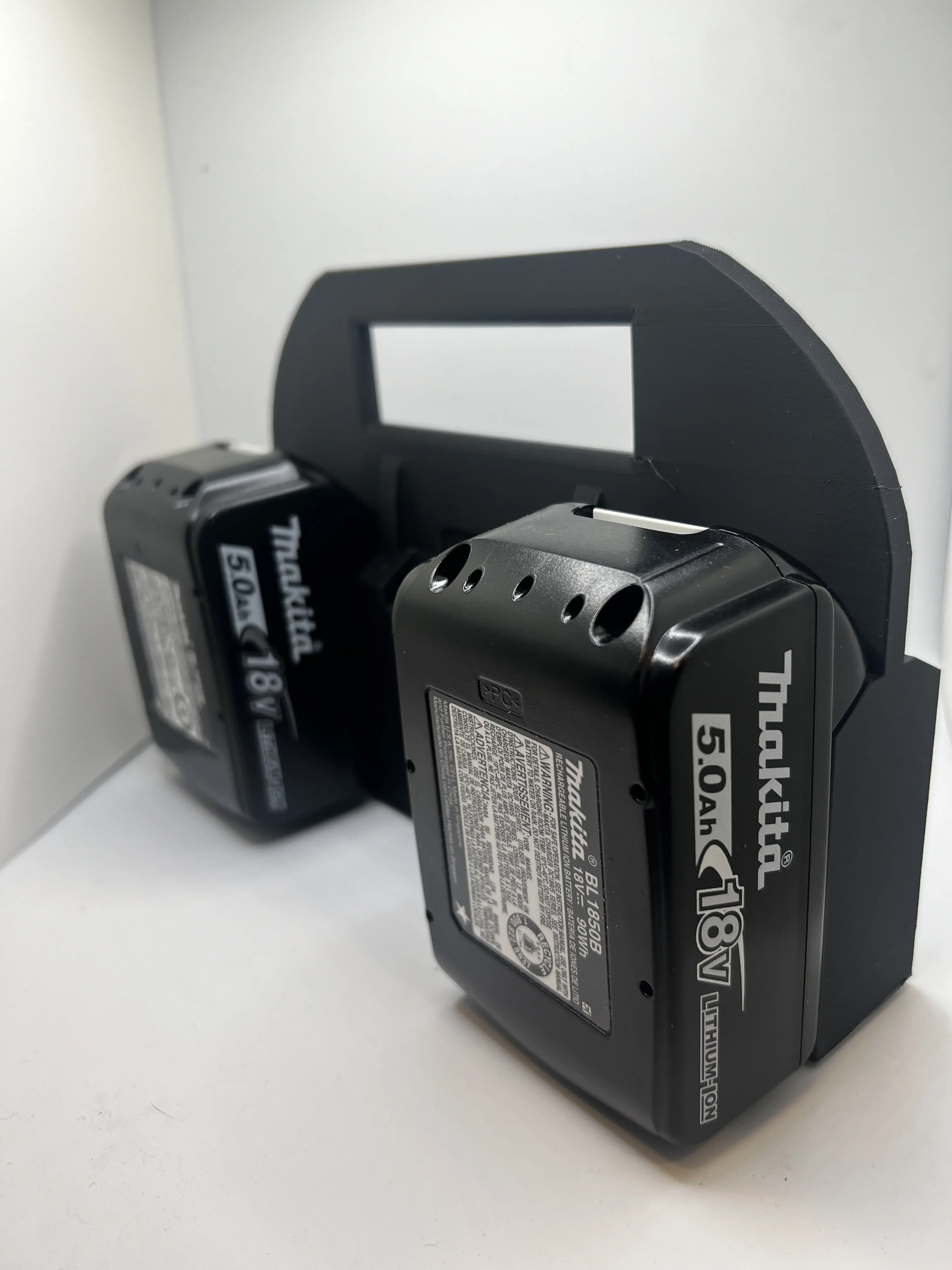 Makita 18V Battery Caddy | Carrying Case | Battery Holder | Holds 6 Batteries