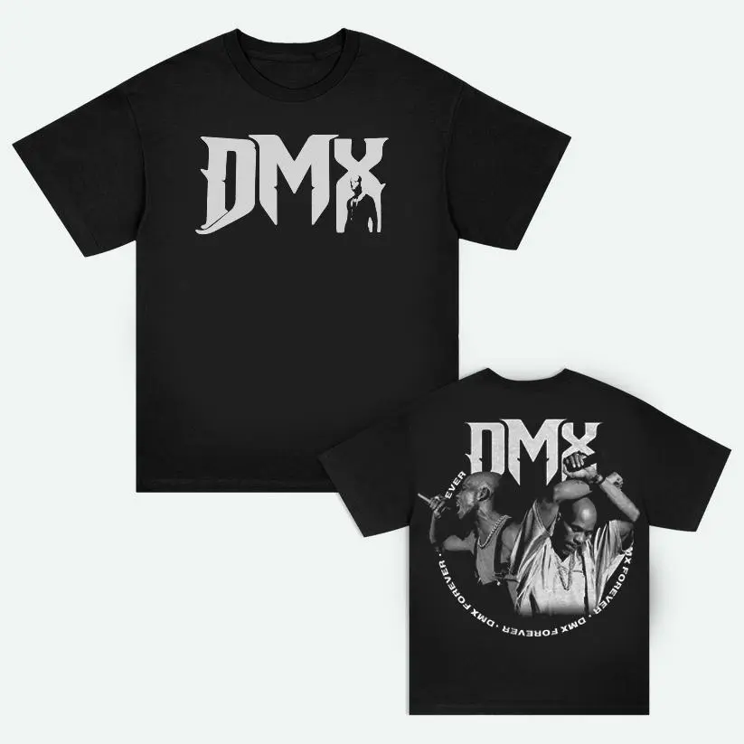 DMX Vintage Rapper Shirt – Double Sided Tour Style Graphic Tee S-5XL HGC25716