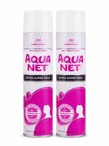 Aqua Net Extra Super Hold Hair Spray 11oz – 2 Pack All Weather Strong Hold