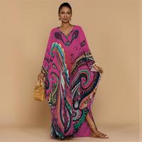 Bohemian Paisley Rose Red 