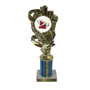 buyawardsandtrophies.com Cornhole Column Trophy - Option 1