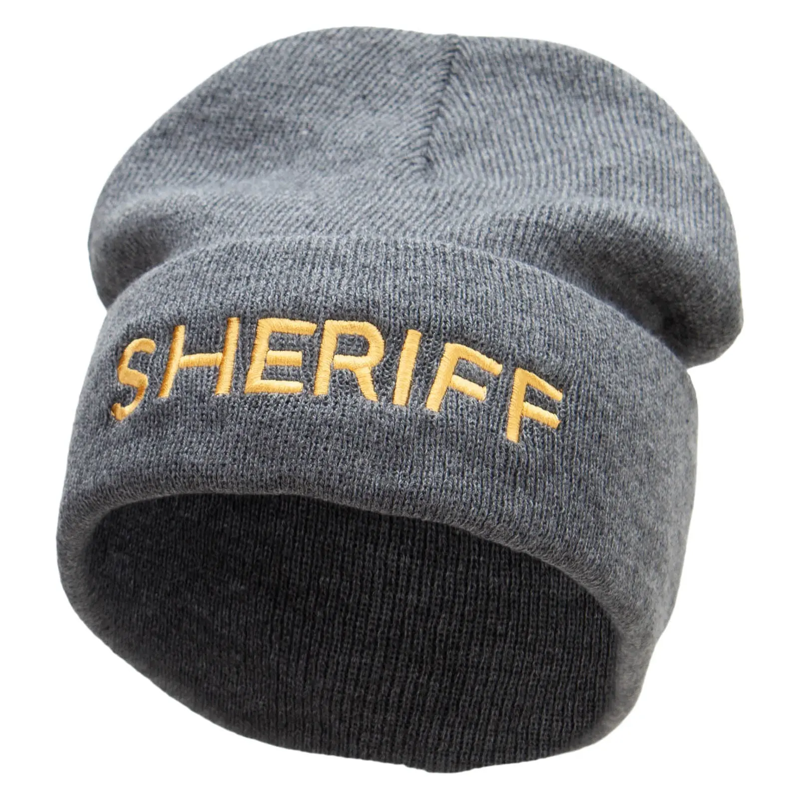 Sheriff Big Size Acrylic Long Beanies