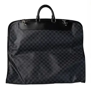 Pre-owned Louis Vuitton Leather Luggage Garment Cover Damier Graphite L26012795