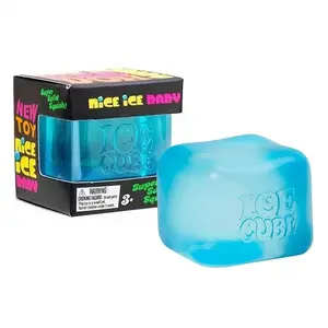 Ice Cube Water Drop Squeeze Toy, Rosie-Style Stress Relief Ball, Sensory Squeeze Toy, Relaxing and Fun, Gift for Stress Relief
