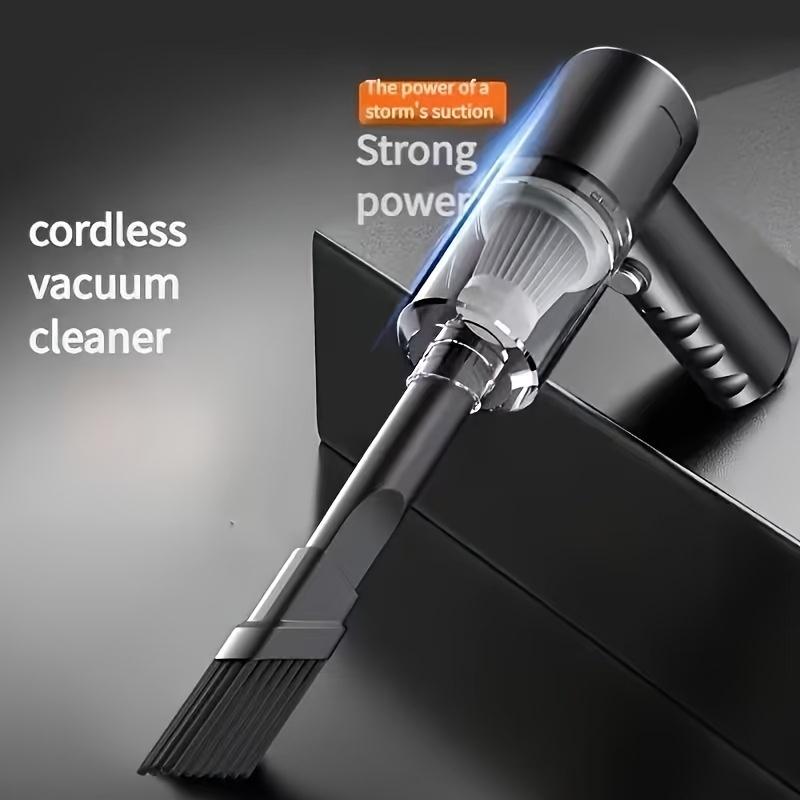 A Dual-purpose Portable Handheld Vacuum Cleaner That Can Both Blow and Suck, Featuring USB Charging and Being Suitable for Use in Cars, Offices and Homes. It Has Extremely Strong Suction Power and Is Highly Durable
