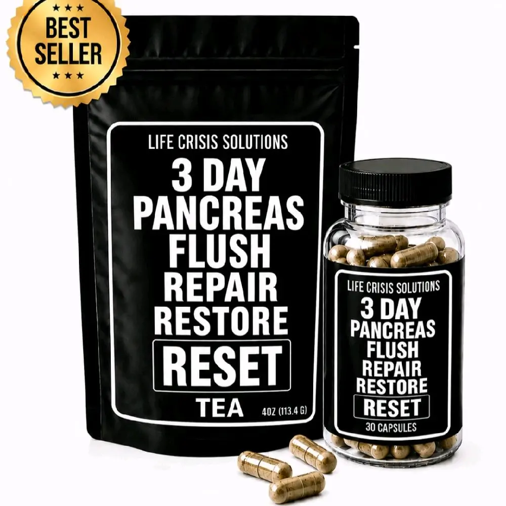 PANCREAS TRIPLEXA REVITALIZER TEA-AVAILABLE IN 3 DAY,7 DAY,14 DAY AND 30 DAY CHRONIC & INFECTIOUS  DISEASES SPECIALIST MASTER HERBALIST FORMULA- NOW AVAILABLE IN KIT3,7,14,30 DAY TEA BAGS,CAPS OR LOOSE LEAF  NATURAL ORGANIC ALKALINE  PANCREAS TEA Beverage