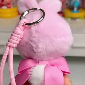 Diamond Baby Plush Charm Blind Box – Cute Sparkling Plush Pendant Doll, Soft Collectible Bag Accessory, Mystery Surprise Gift for Girls, Kawaii Keychain Decor