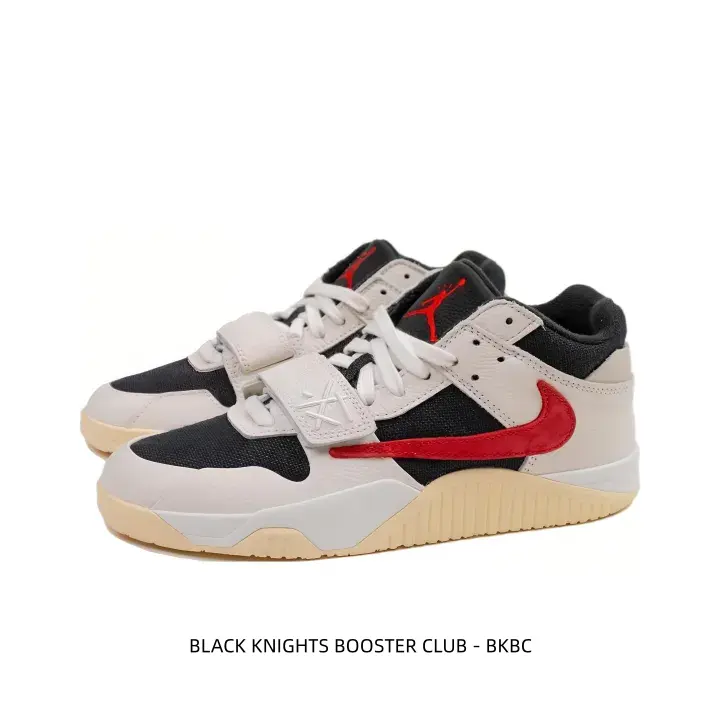 Unisex mid‑cut lifestyle shoes combine suede and fabric material, striking red side accent and secure strap design, offer supportive cushioning comfort for long‑time daily movement.