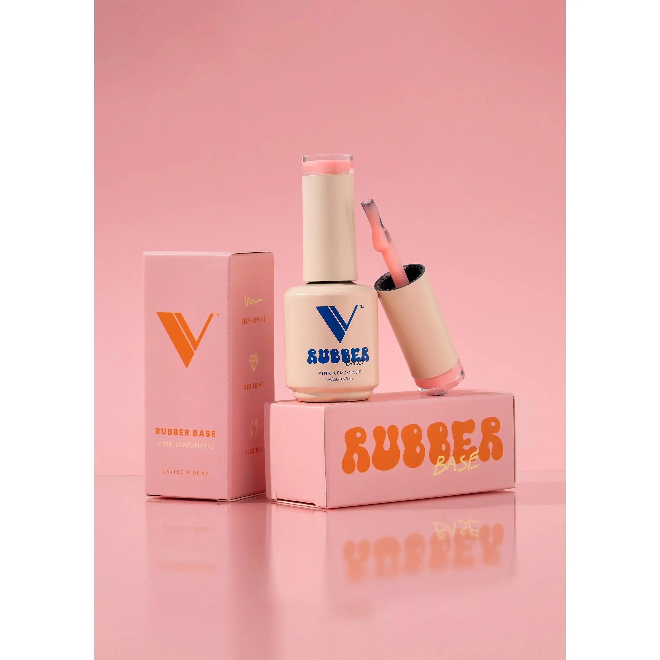 V Beauty Pure Rubber Base - Pink Lemonade