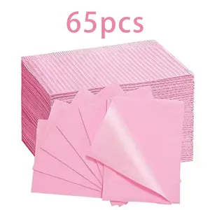 65pcs Tablecovers Rectangle Disposable Tablecovers for Party, Picnic and Wedding, Rectangle, Stain and Winkle Resistant TableCloths for Parties Wedding DiningPink
