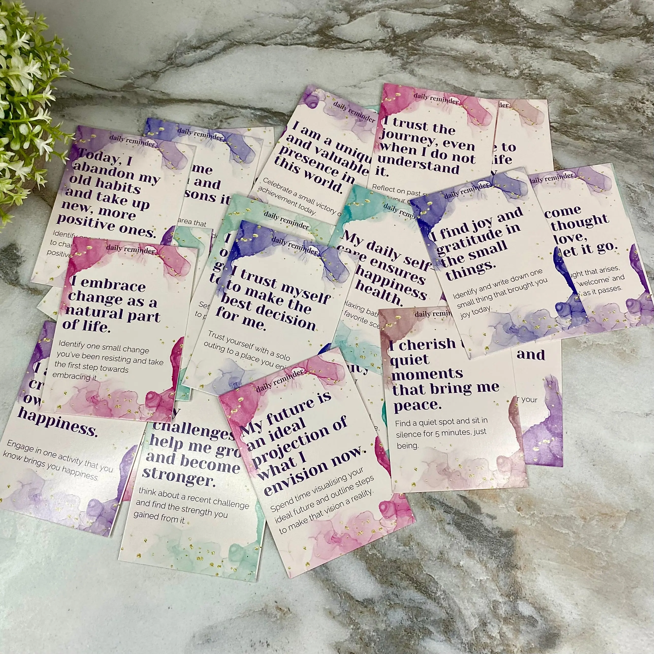 Daily Reminder Cards