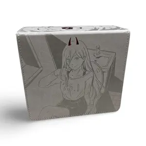 Chainsaw Man Deckbox Power for TCG Cards, Pokémon, MTG, and Yugioh