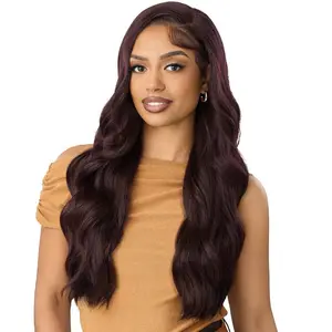 Outre Melted Hairline Trucurve Glueless HD Deep C-Part Lace Wig - TRUCURVE 3