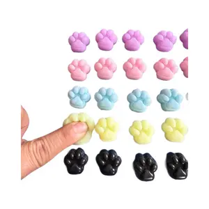 Silicone Cat Paw Anxiety Relief Squishy Toy  1pcs