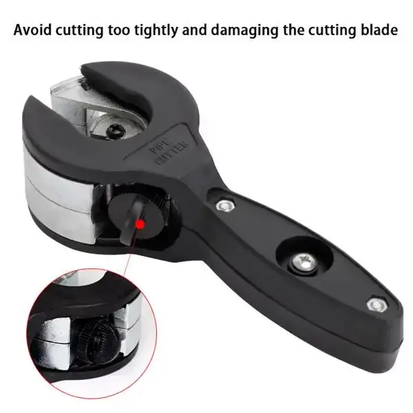 Ratcheting Tubing Cutter 5/16" to 1-1/8" 2 in 1 CloseQuarters Tube Compact Cutter for Pvc Ppr Plastic Hoses Aluminum Alloy Construction Tools