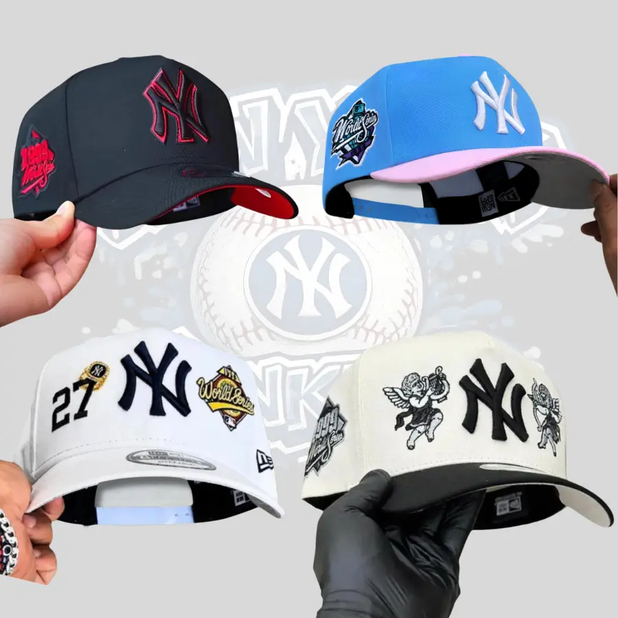 New Era MLB NY Yankees 9FORTY Hats Premium Fitted Snapback Adjustable Baseball Hat Collector’s Limited Edition 2026 Urban Streetwear Gorra premium, ideal para destacar tu estilo en TikTok, moda urbana para hombres y mujeres, Cap for men and women