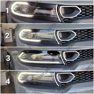 15-23 Dodge Charger Headlight Decals 15-23 Dodge Charger Headlight Decals