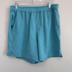 DSG Men's 6" Agility Woven Shorts M Medium Blue Spray NWT Running Gym Athletic
