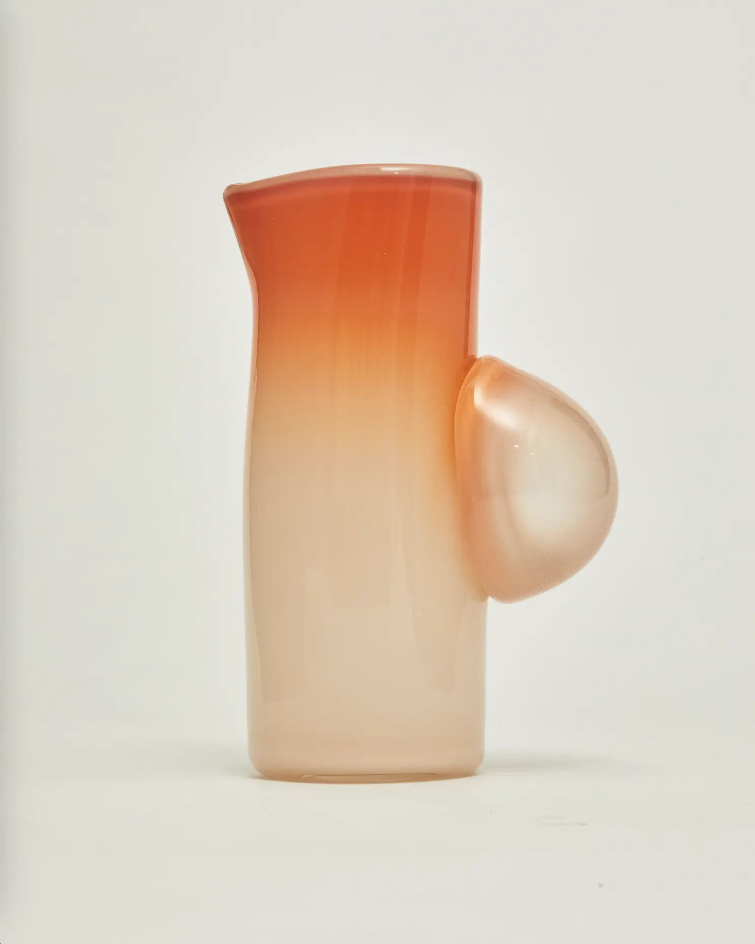 Sticky Glass Bubble Pitcher #1 - Hand Blown Pitcher for Drinks - Drinkware