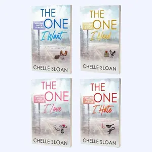 Rolling Hills Small Town Romance Series Paperback Collection by Chelle Sloan - Set of 4 Books with Alternate Soft Covers
