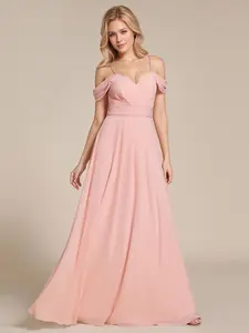 Ever-Pretty  Elegant Sweet  Bridesmaid & Ceremony Dress – Strapless Backless Gown with Adjustable Straps for Summer Weddings  02354 Womenswear  Dress Floral Plunge Neck Maxi Dress A-Line Sparkly Prom Dress basque  waist  wedding  dress
