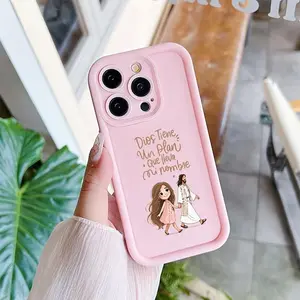 This Personalized And Creatively Designed High-End Pink Bamboo Phone cases Case Compatible with For iPhone 17 Pro Max 16 16e 15 14 Plus 13 12 Mini 11 Air X XS Pattern TPU Lens Protection Durable Soft Cover Gift 2D printing