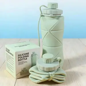 Outdoor Foldable Silicone Cup 600ml Lightweight Leakproof