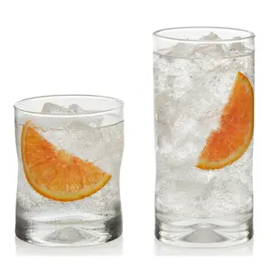 Libbey Impressions 16-Piece Cooler & Rocks Glass Set