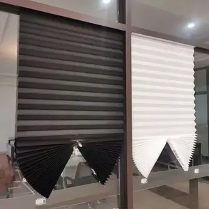 No-Drill Self-Adhesive Pleated Window Blind