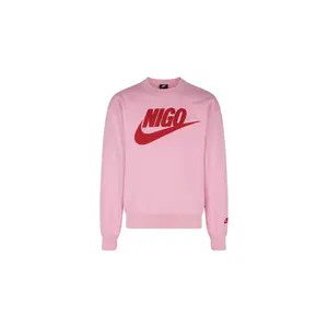 Nigo NRG Fleece Crew Sweatshirt "Pink" FV5941 621