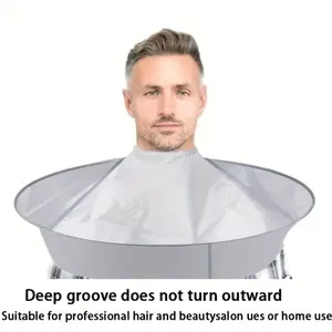 Adjustable Hairdressing Cape, Foldable Hair Cap, Suitable for Adult Women and Men, Salon and Home Use, Stylish Design