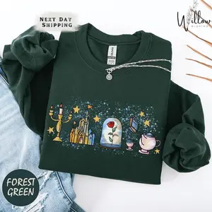 Vintage Belle Crewneck Pullover, Fairytale Princess Style, Gift for Her