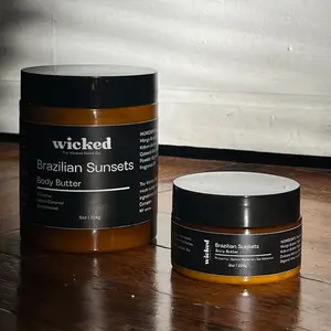 Moisturizing Body Butter with Organic Mango Butter, Kukum Butter, Almond Oil, and Vitamin E Oil