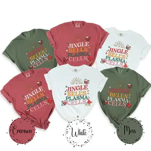 Comfort colors Lab Christmas Party Shirt Funny Lab Tech Tshirt Group Lab Christmas Graphic T-shirt Blood Bank Christmas Tee Hematology Christmas Laboratory Top CF Med Tech Christmas