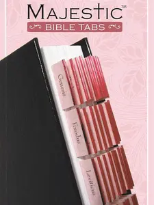 Majestic Rose Nouveau Bible Tabs (Majestic Bible)