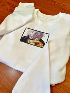 GOJO FRAME ANIME Embroidered Sweat