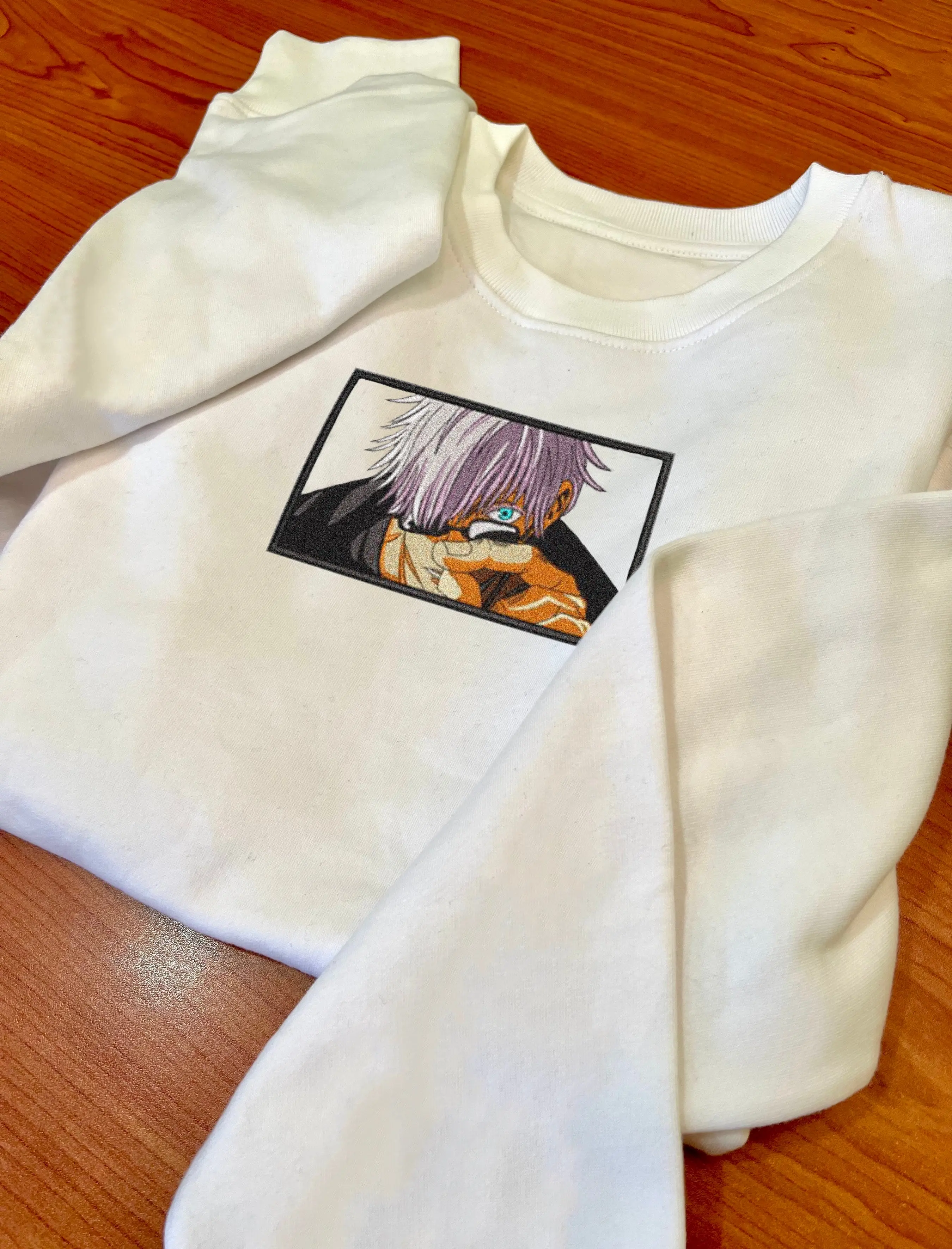 GOJO FRAME ANIME Embroidered Sweat
