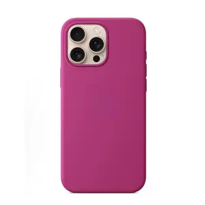 Luxury Lens Frame Case, Ultra-Thin Liquid Silicone Soft Shell, Compatible with iPhone 17 Pro Max/16/15/14/13/12/11 Pro Max/XR Plus