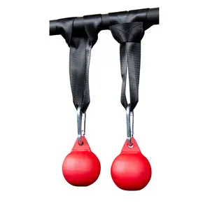 Body-Solid Tools Cannonball Grips for Strength Training, Grip Workouts, and Pull-Up Bar Attachment
