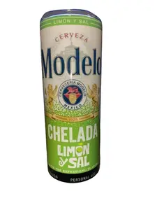 Modelo Chelada Limon Sal - 20oz oz 20 oz. 20oz. - Skinny Straight Sublimation Tumbler - Amy's Tumbler Junkies - Your Favorite Tumbler Shop!