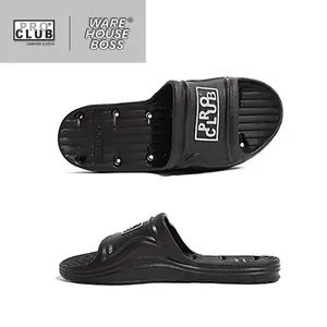 PROCLUB Men's Shower Slipper Sandal Non Slip Resistant Shoes PRO CLUB Waterproof Quick Drying Comfortable Durable Camps Dorms Locker Rooms Massage Spa Resorts Showers Gyms Sauna Hip Hop Harem