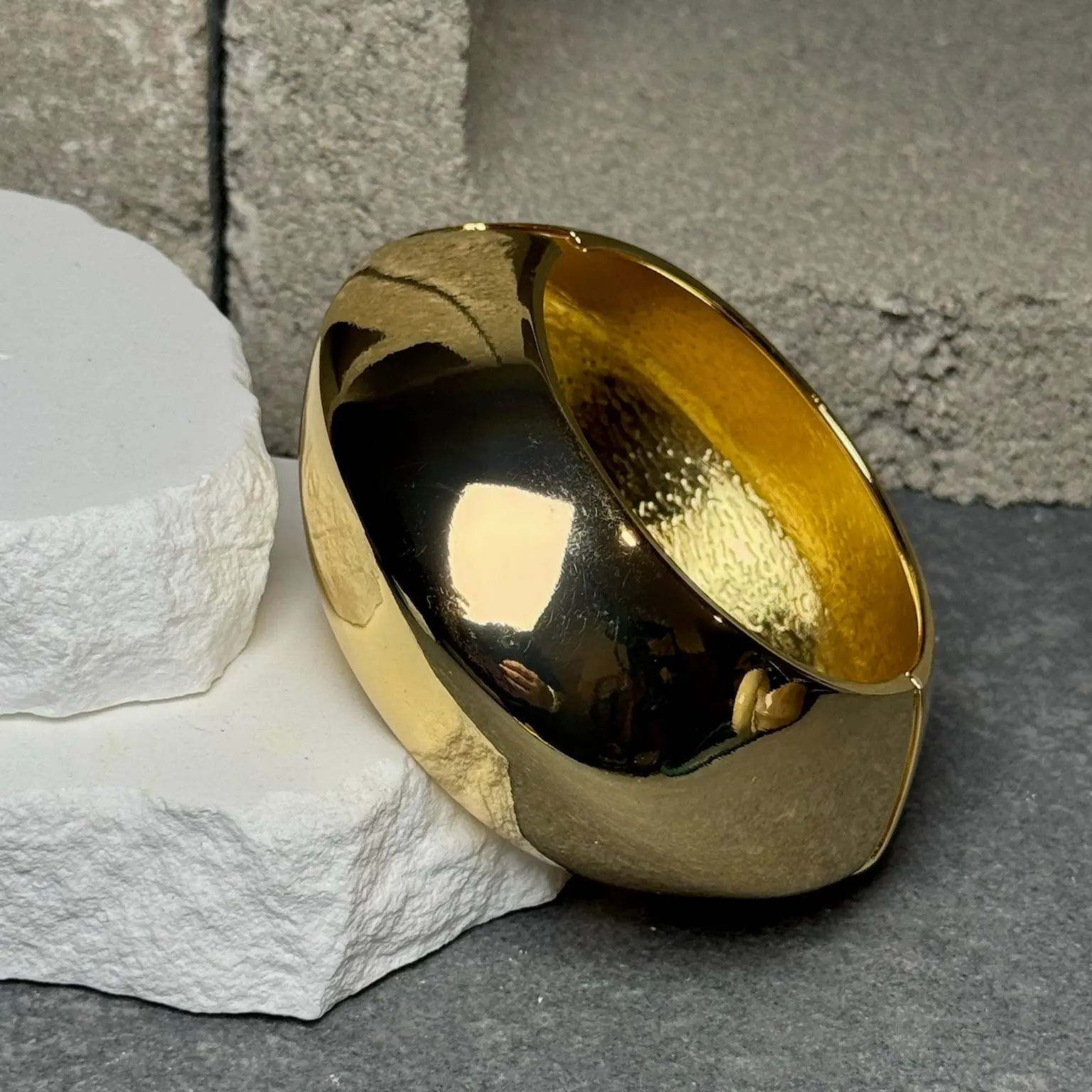 Bold Behavior Cuff Bracelet 7.5