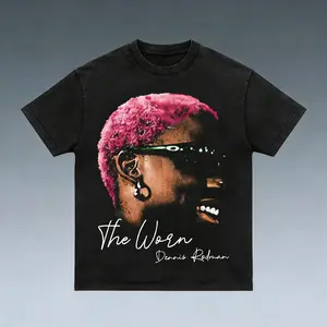 VINTAGE TEE | DENNIS RODMAN Shirt, Basketball Graphic Tee, Y2k, Unisex T-Shirt, Gift For Men Women Menswear Top Streetwear